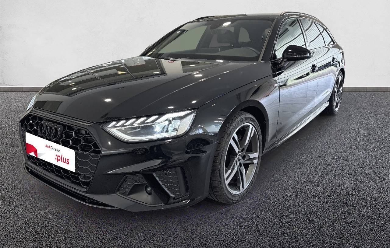 AUDI A4 ESSENCE 150 CH DIN AUTOMATIQUE 2 ROUES MOTRICES BLACK EDITION