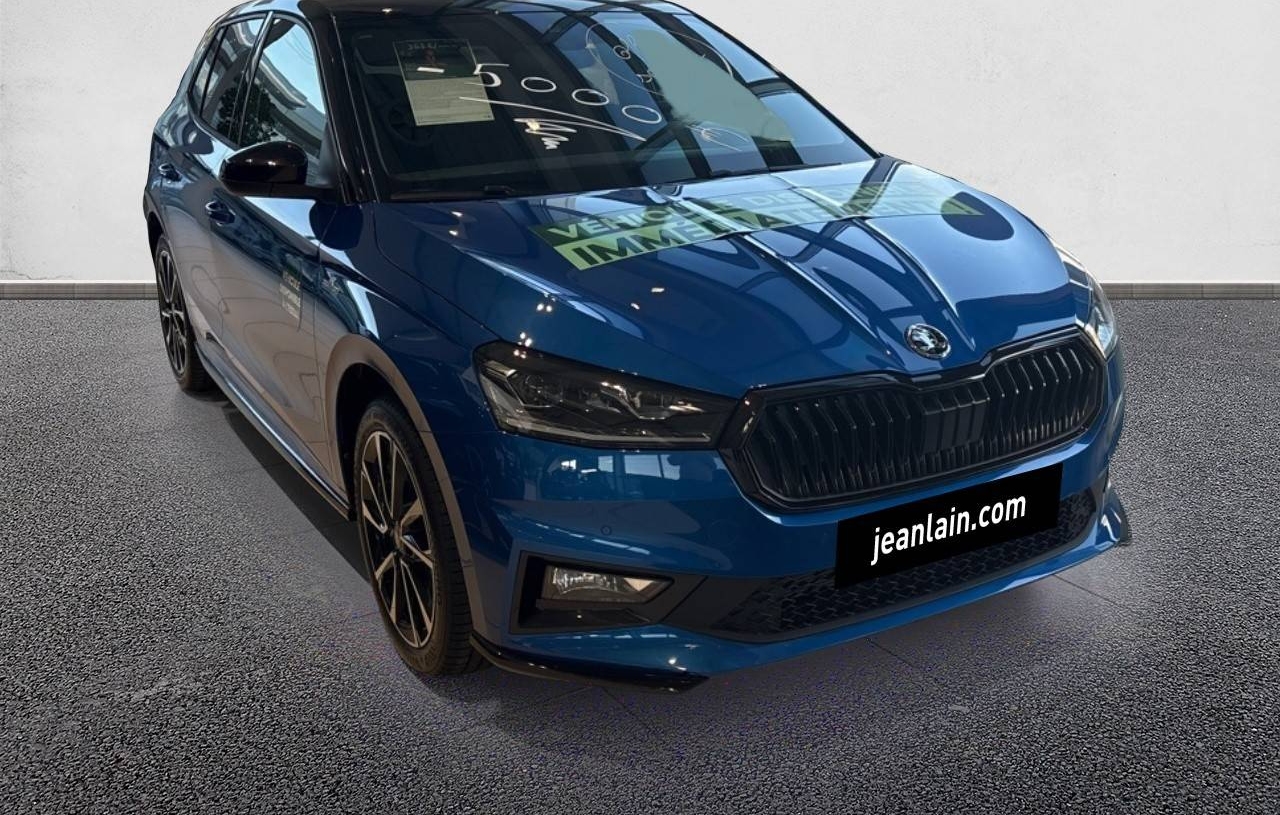 SKODA FABIA ESSENCE 116 CH DIN AUTOMATIQUE 2 ROUES MOTRICES MONTE-CARLO